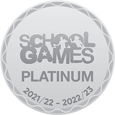 School Games Platinum: 2021-2022 2022-2023 Logo
